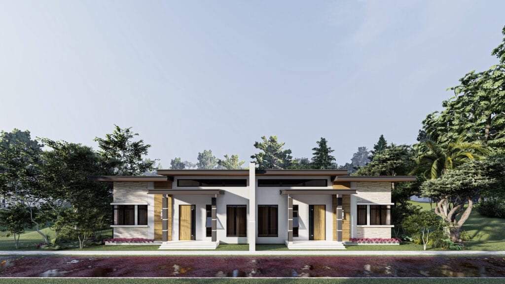 Modern Duplex House Design With Floor Plan | Ideal For Families And ...